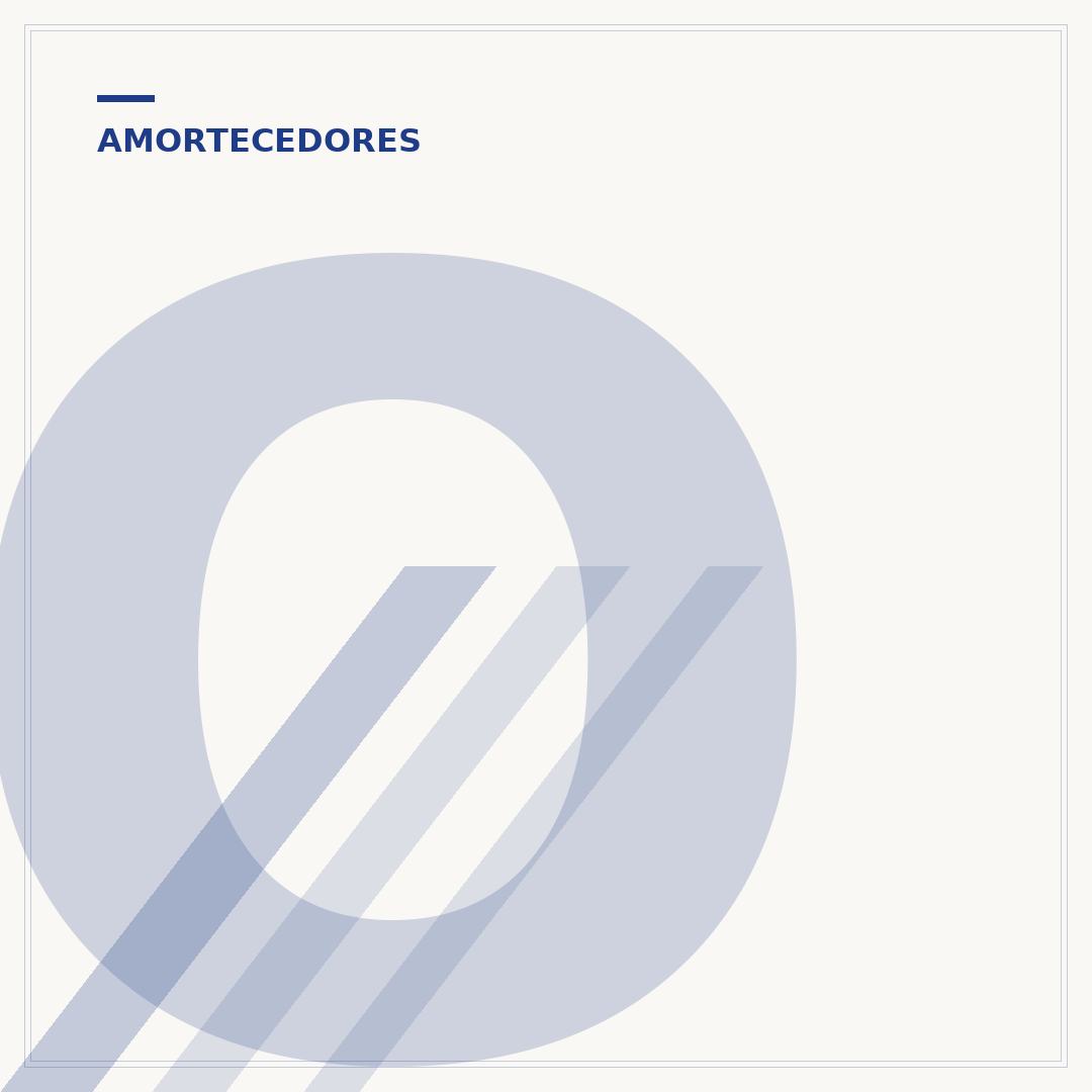 Os 4 amortecedores