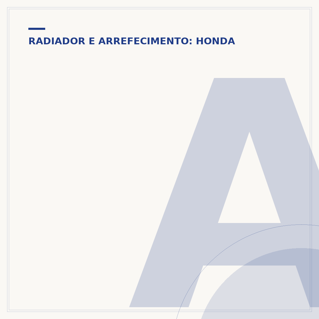 Aditivo radiador Honda: qual usar e por quê
