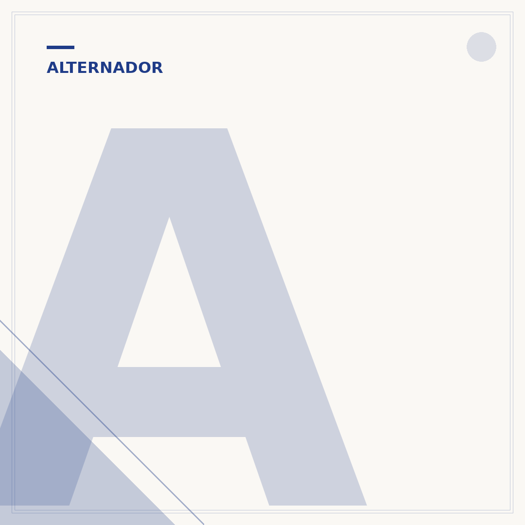 Alternador Bosch