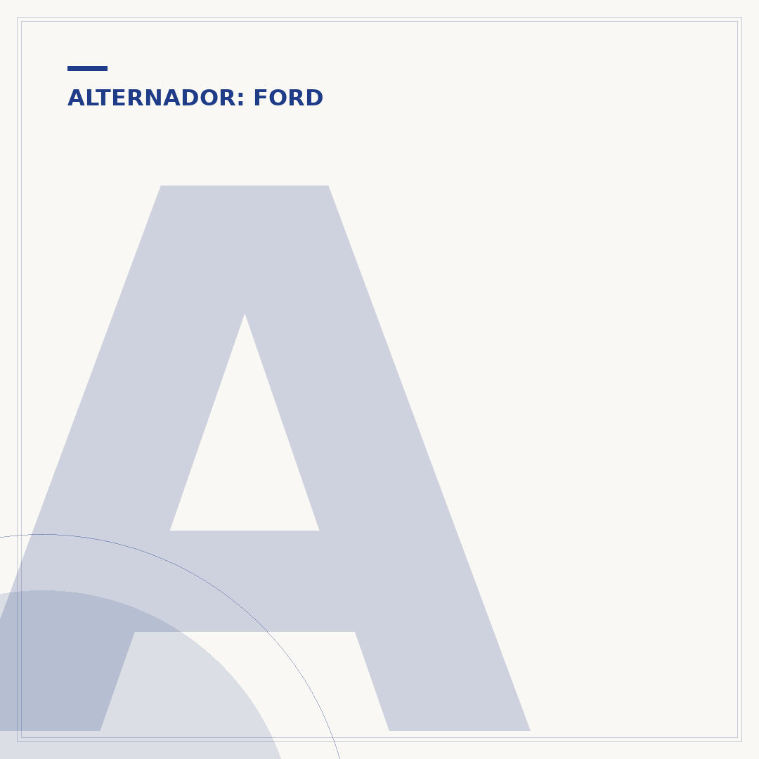 Alternador do Ford Ranger