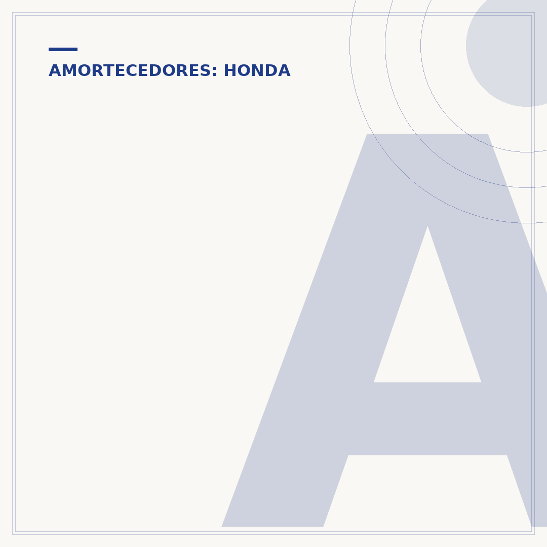 Amortecedor original Honda