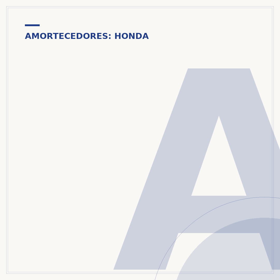 Amortecedor traseiro Honda Fit