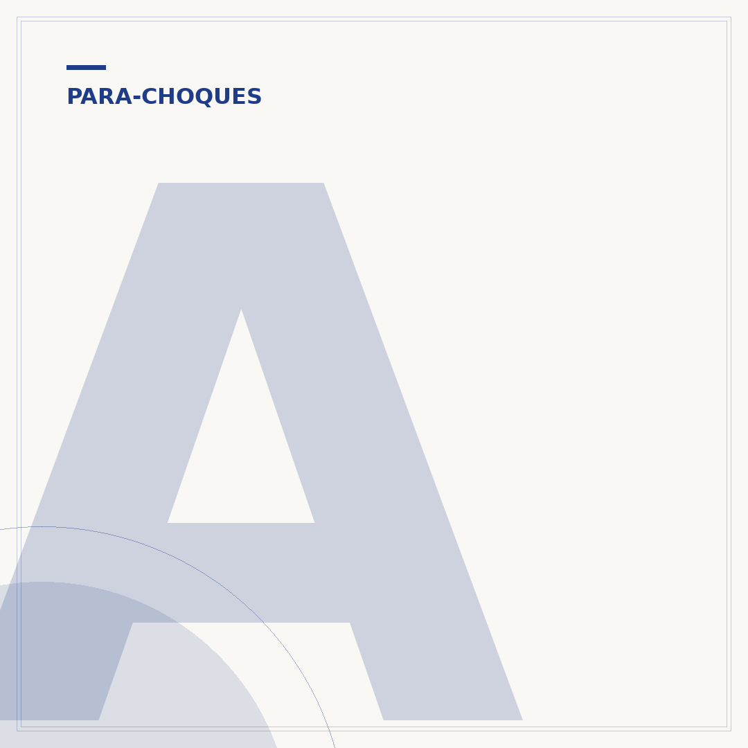 Anilha de parachoque: fixação segura e estética