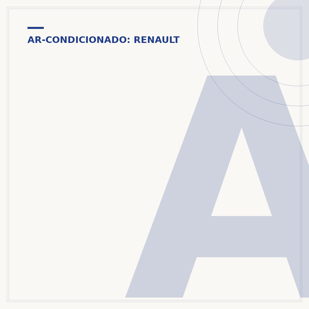 Ar condicionado Clio: verifique peças e instalação