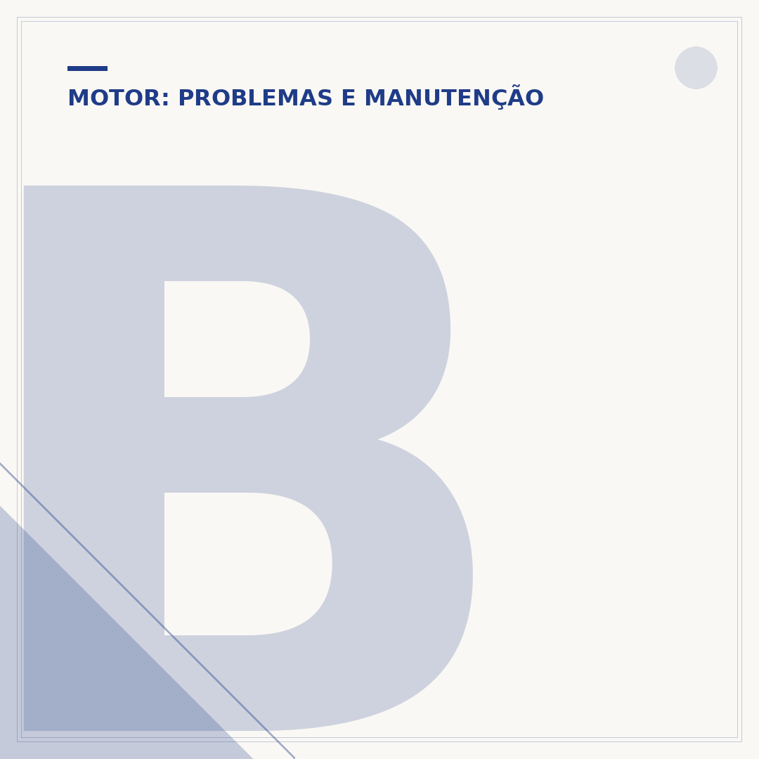 Balancim motor: função, manutenção e sinais de falha