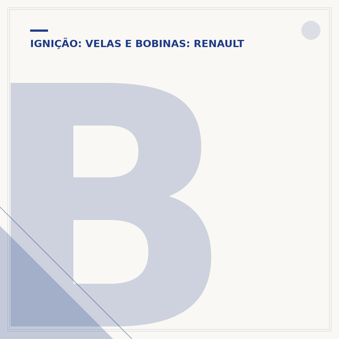 Bobina de ignição do Sandero 1.0 16v