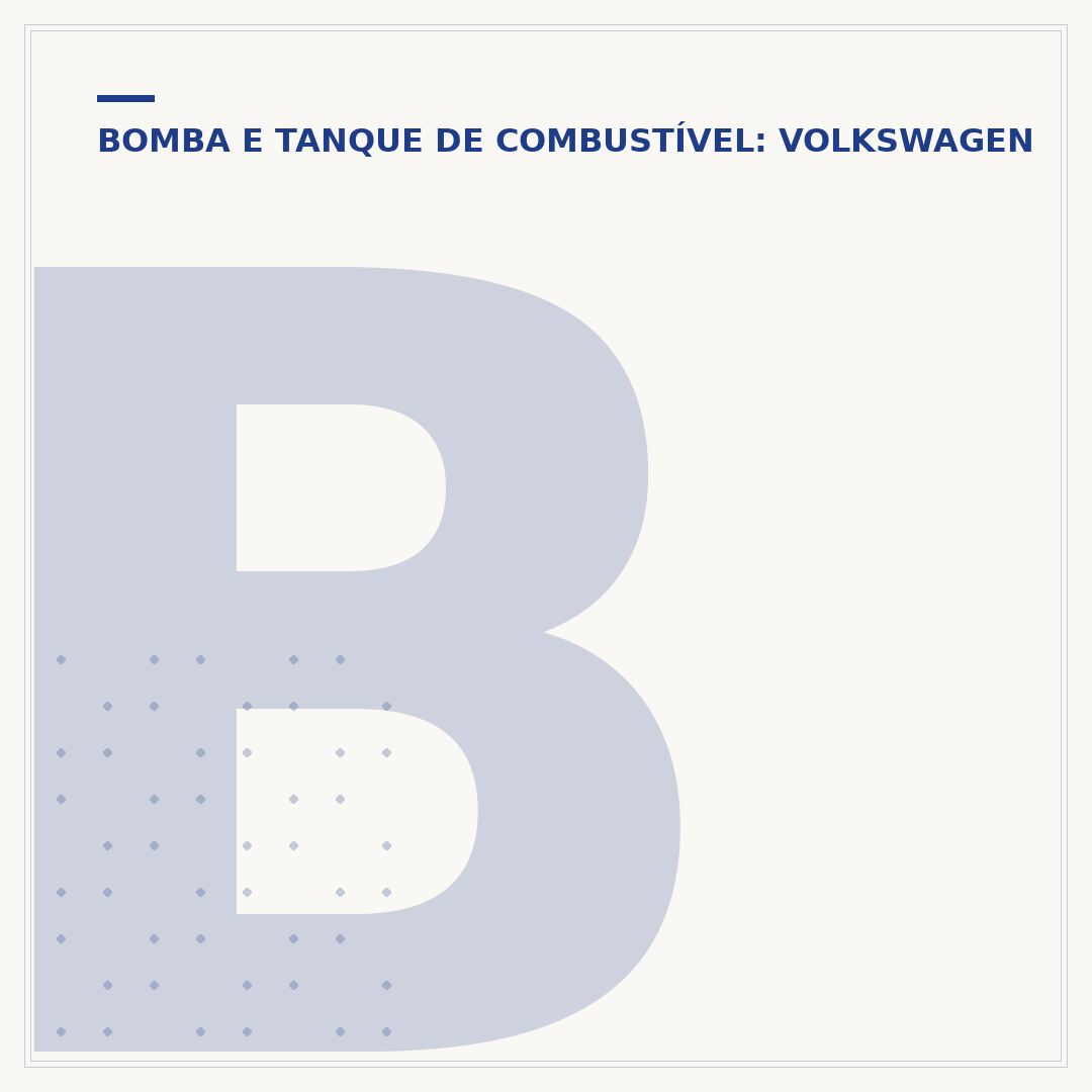 Bomba de combustível original Gol G3
