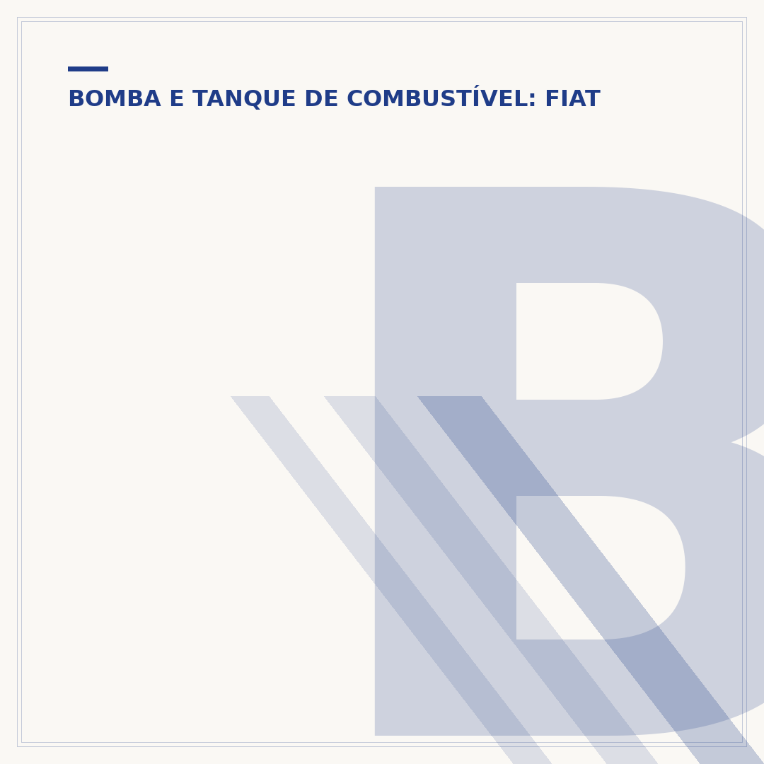 Bomba de combustível do Siena