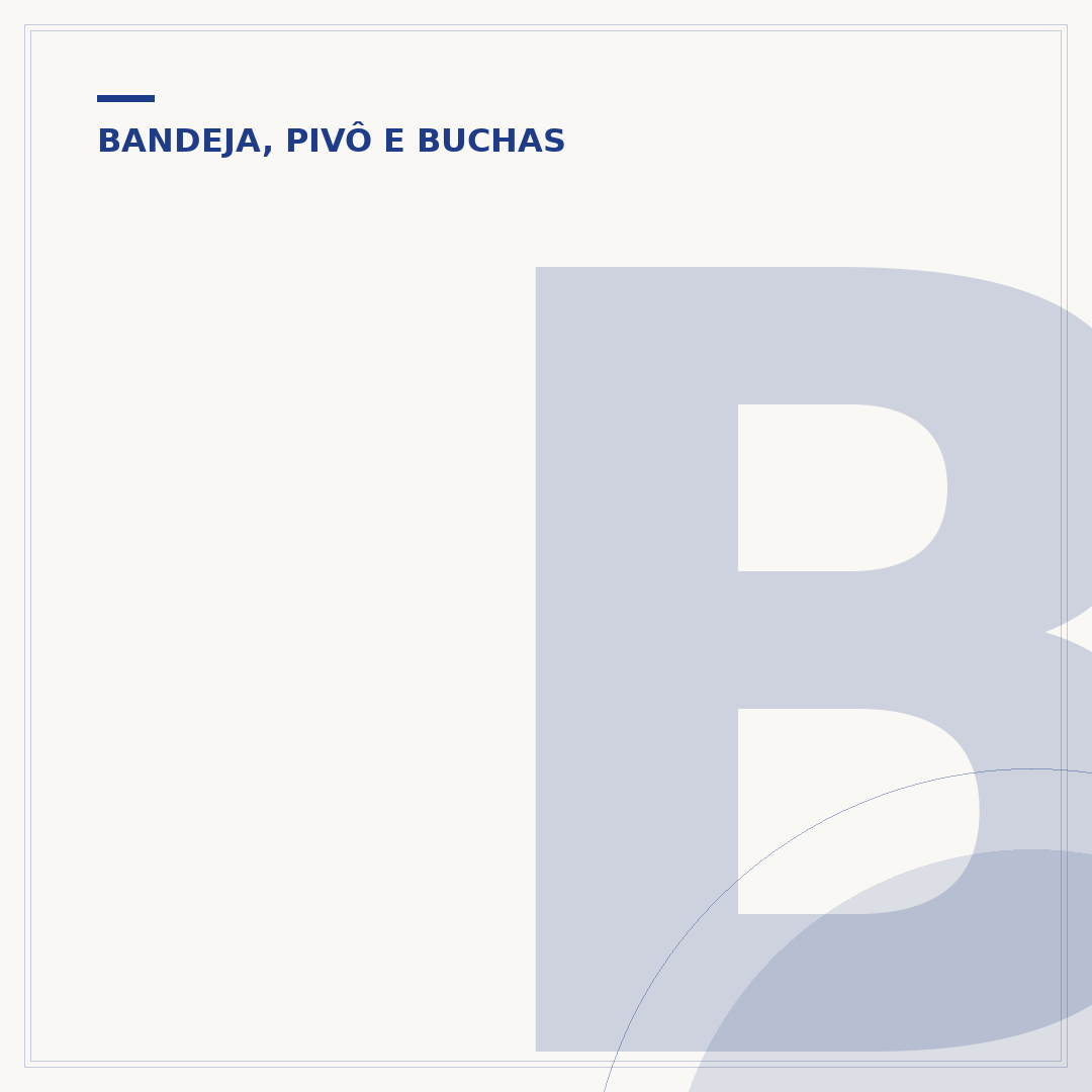 Bucha do eixo: função, sinais de desgaste e manutenção