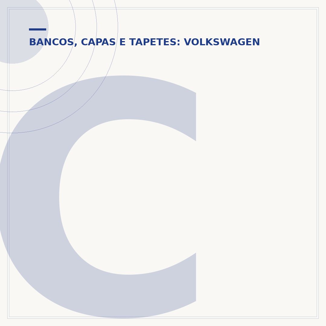 Capa de banco da Kombi: tipos de materiais