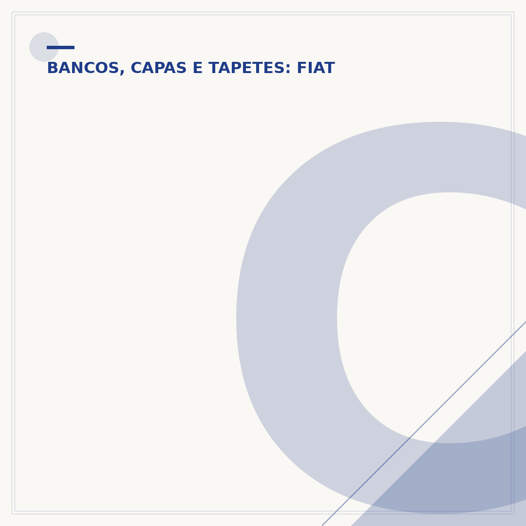 Capa de banco da Strada