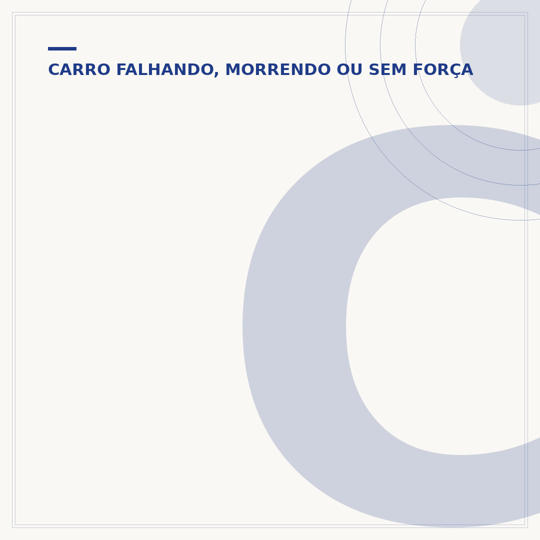 Carro falhando: o que pode ser e como resolver