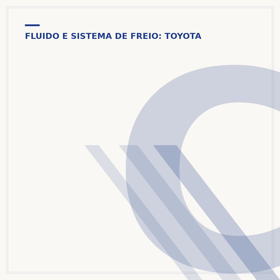 Cilindro mestre Toyota Etios 2020: função e manutenção