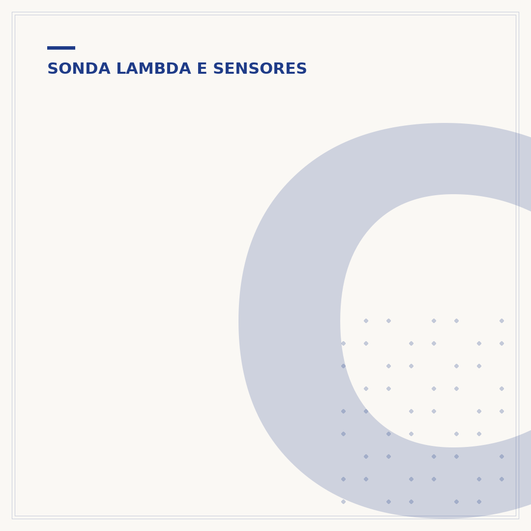 Conector da sonda lambda de 4 fios