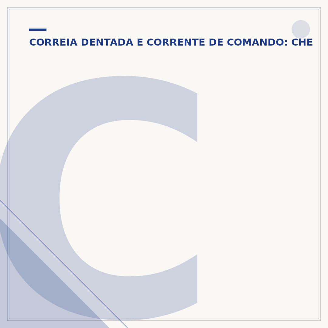 Correia dentada Agile: quando trocar e por quê