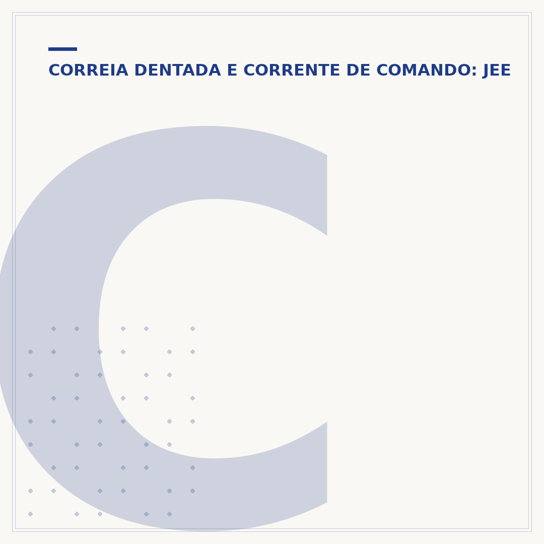 Correia dentada do Compass diesel