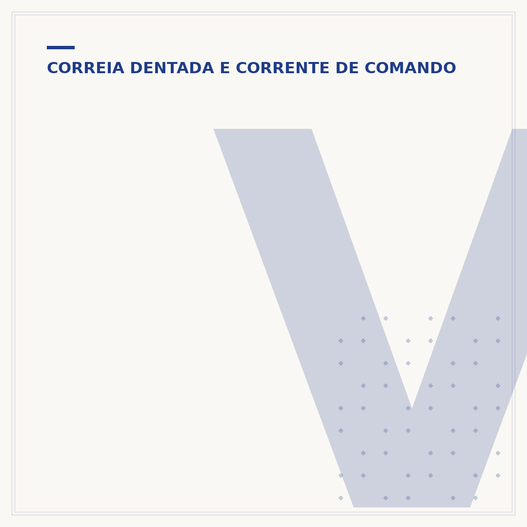 Valor da correia dentada