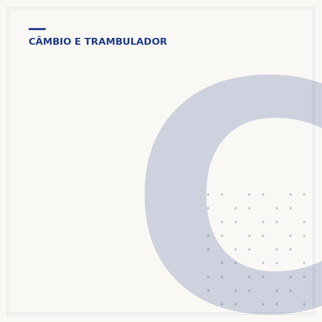 Coxim do câmbio: o que é e quando trocar