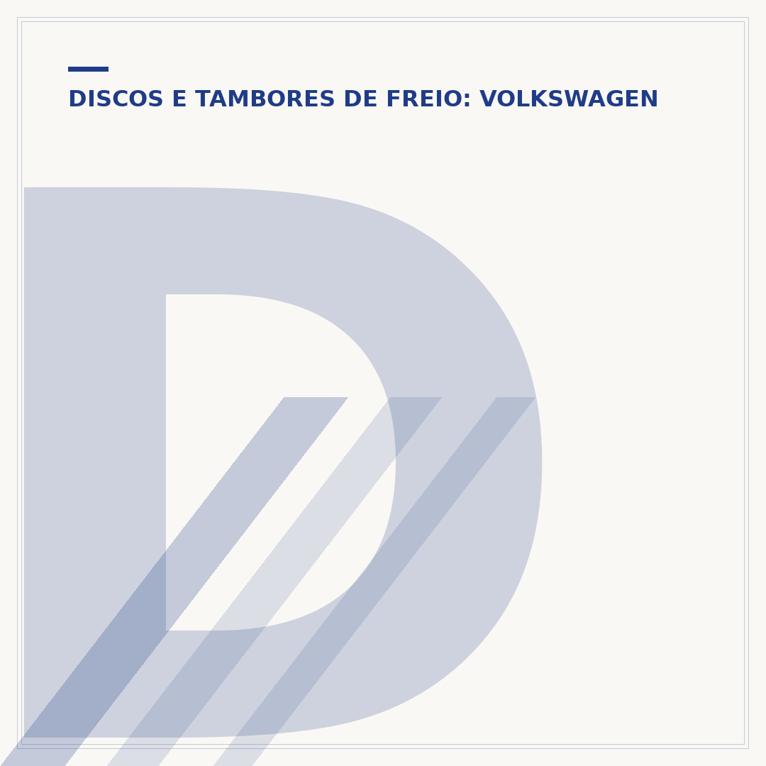 Disco de freio do T-Cross