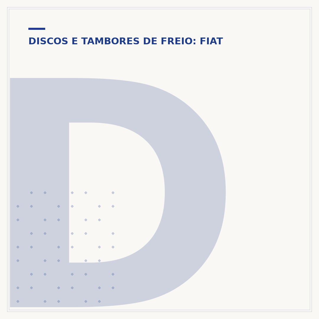 Disco de freio do Fiat Uno