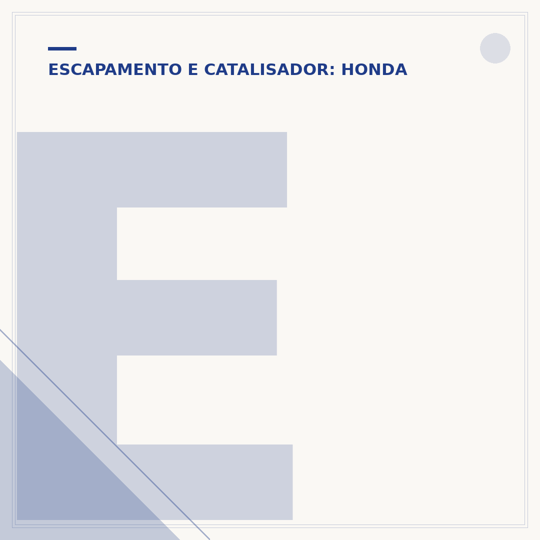 Escapamento original Honda 160
