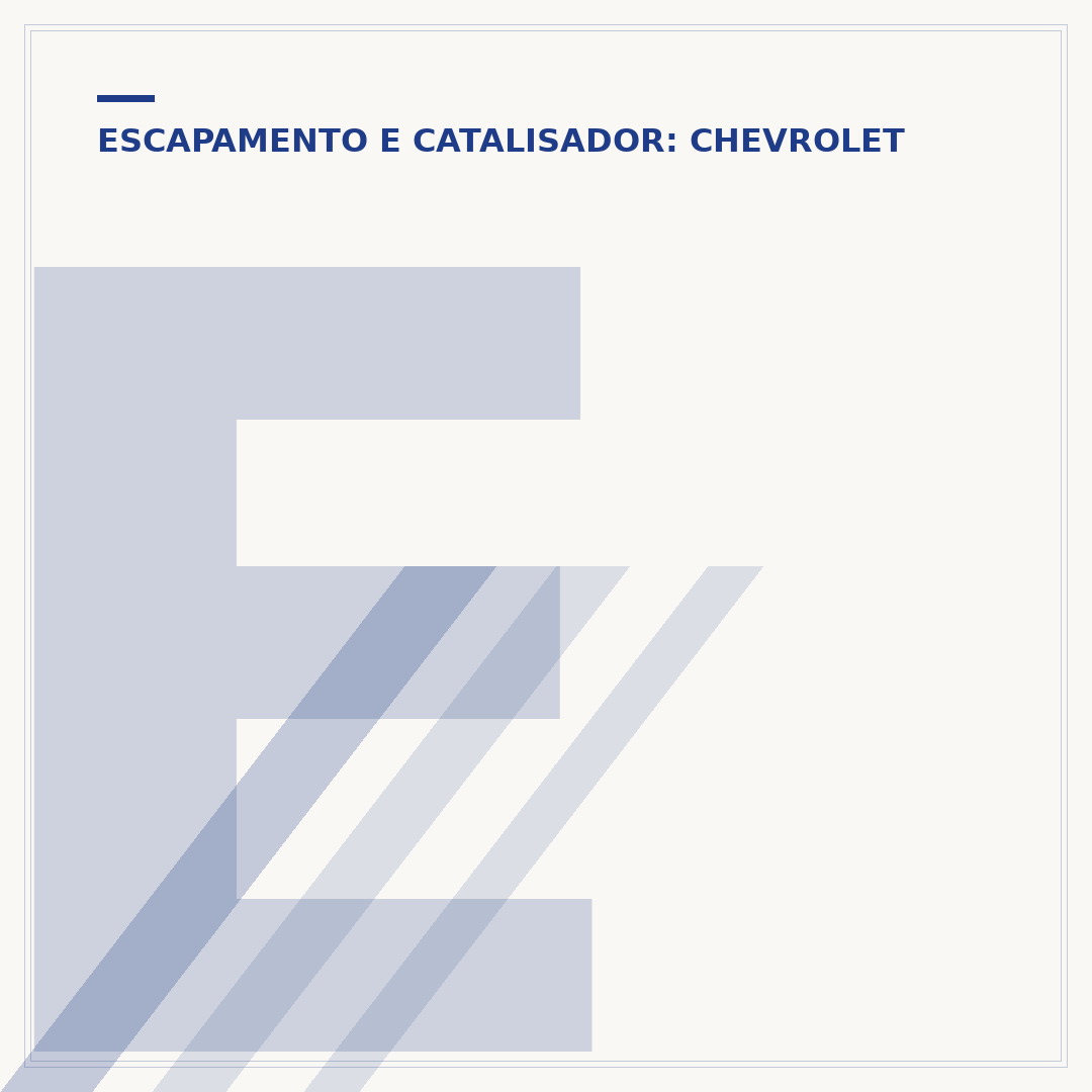 Escapamento para Opala 6cc