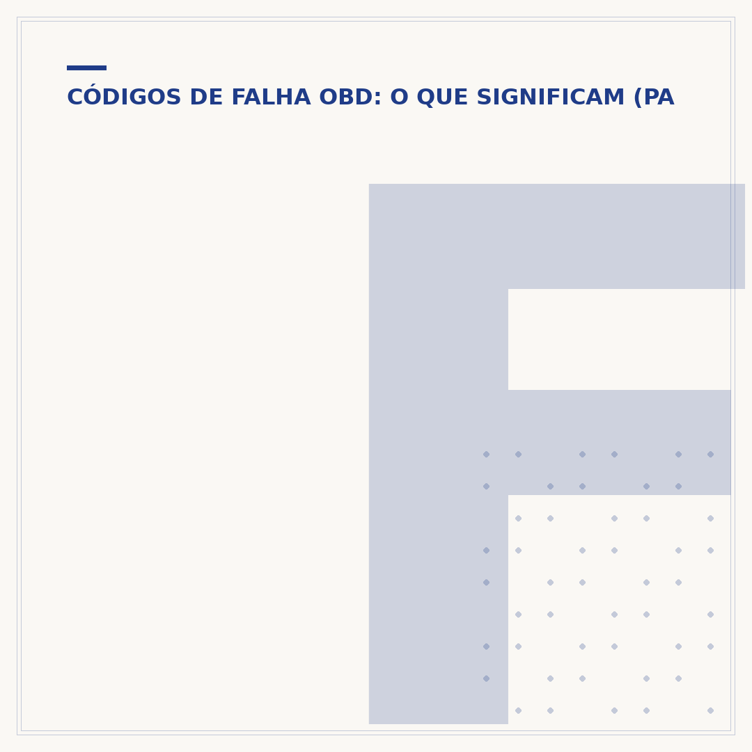 Falha P0340: o que significa e como resolver