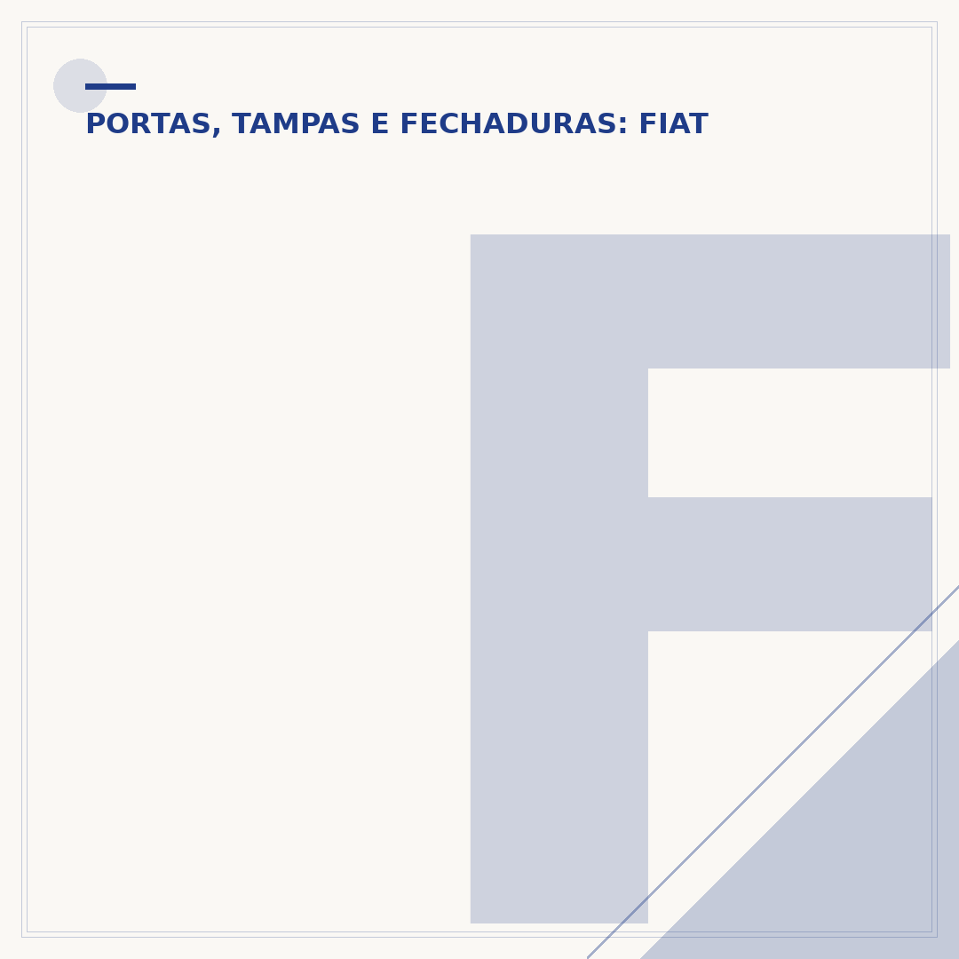 Fechadura da Fiorino