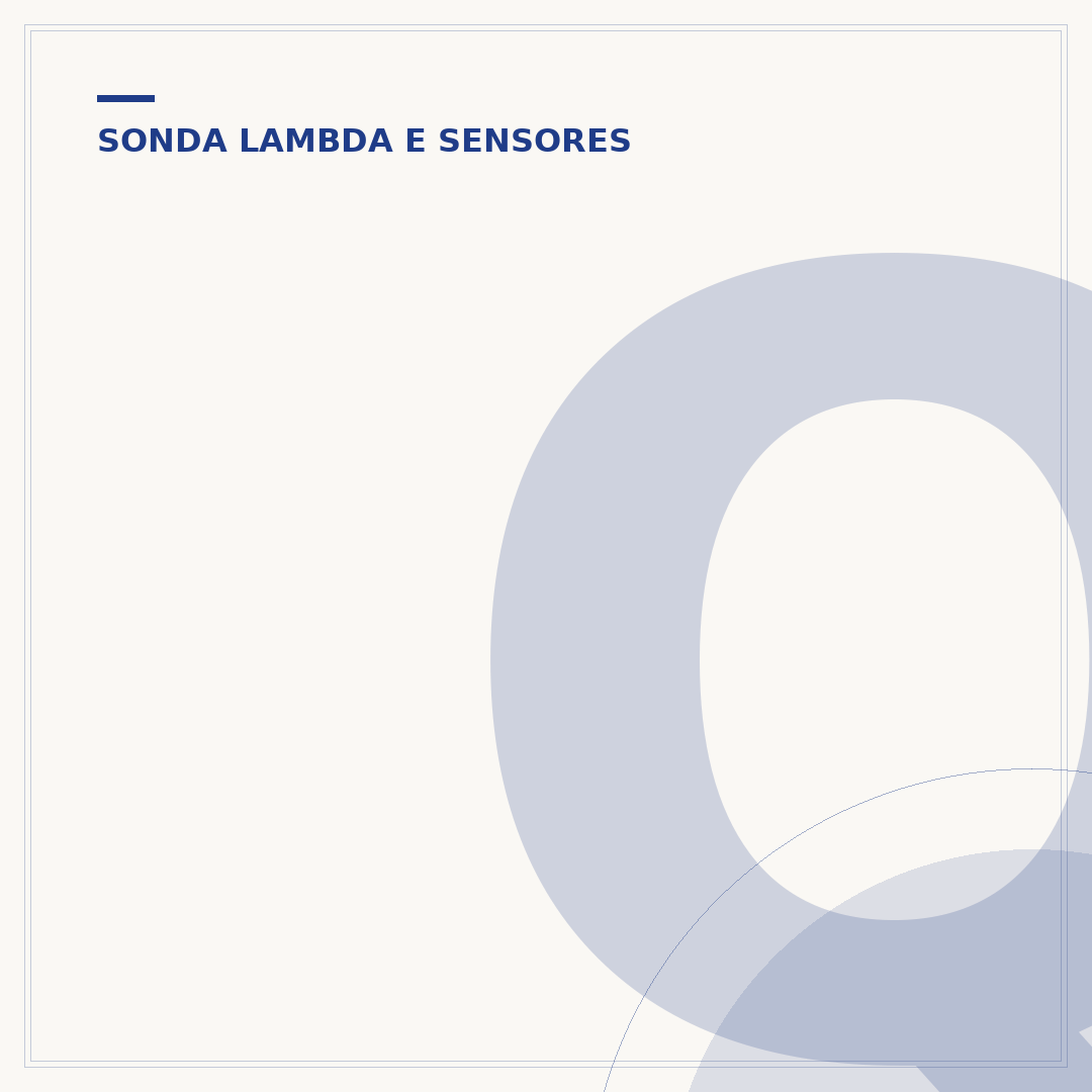 Qual a função da sonda lambda? Princípios de operação
