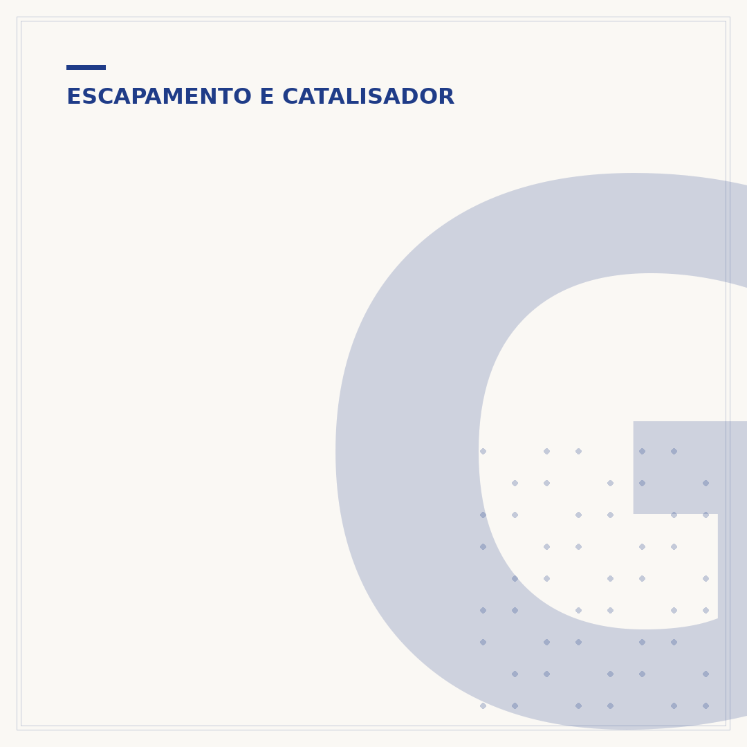 Gaxeta do escapamento: vedação do sistema de exaustão