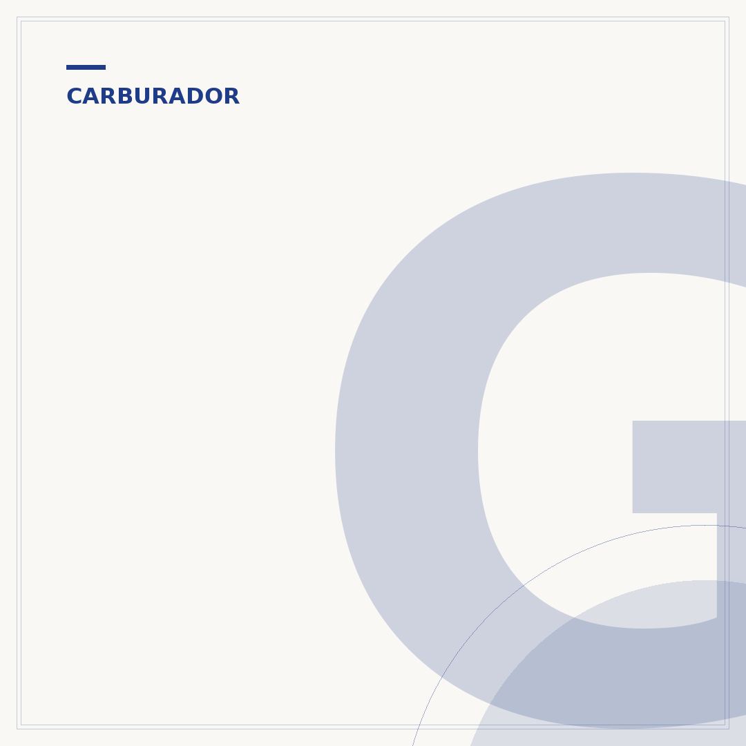 Gicle de alta: entenda sua função no carburador