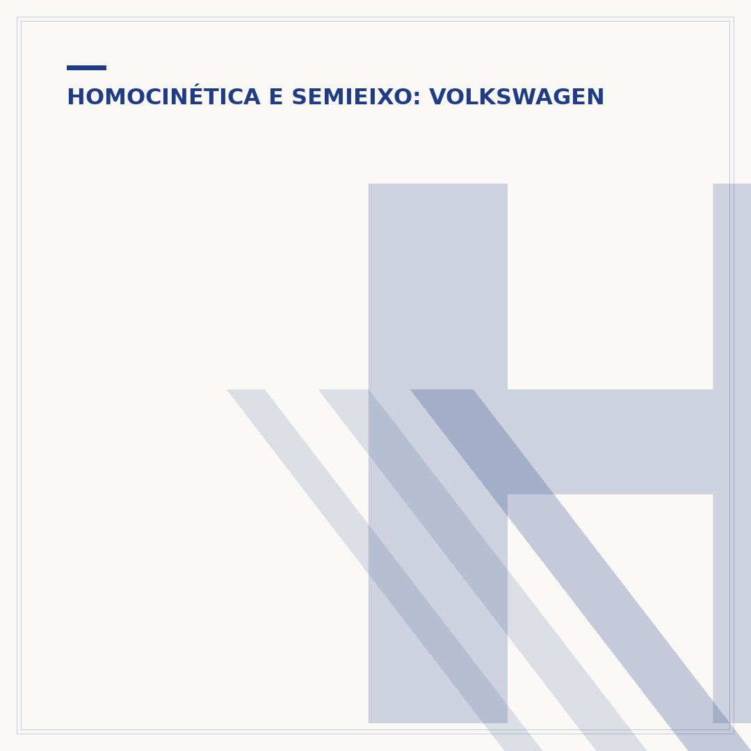 Homocinética da Kombi: cuidados práticos