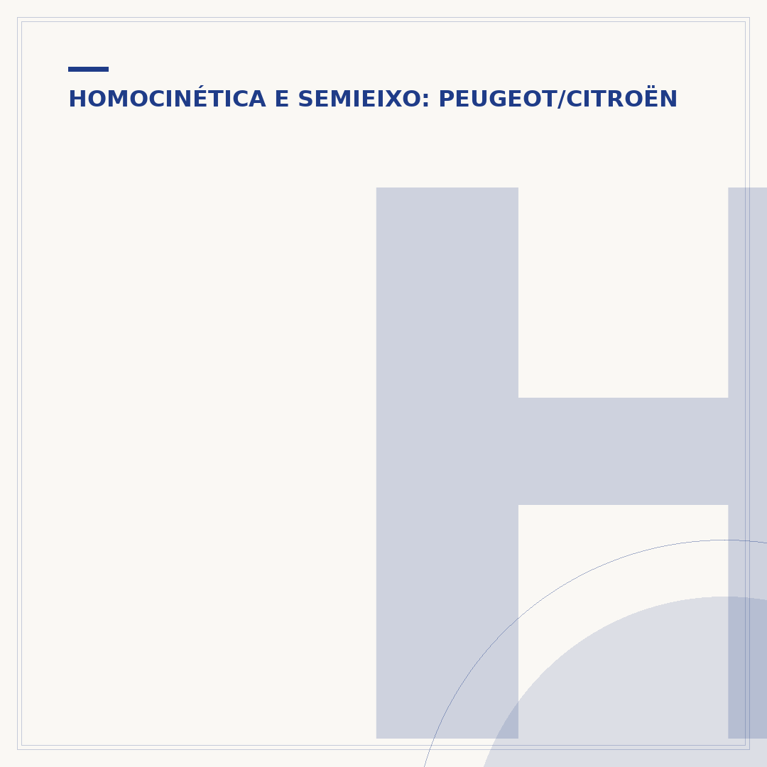 Homocinetica Peugeot 207: sinais de problema e soluções