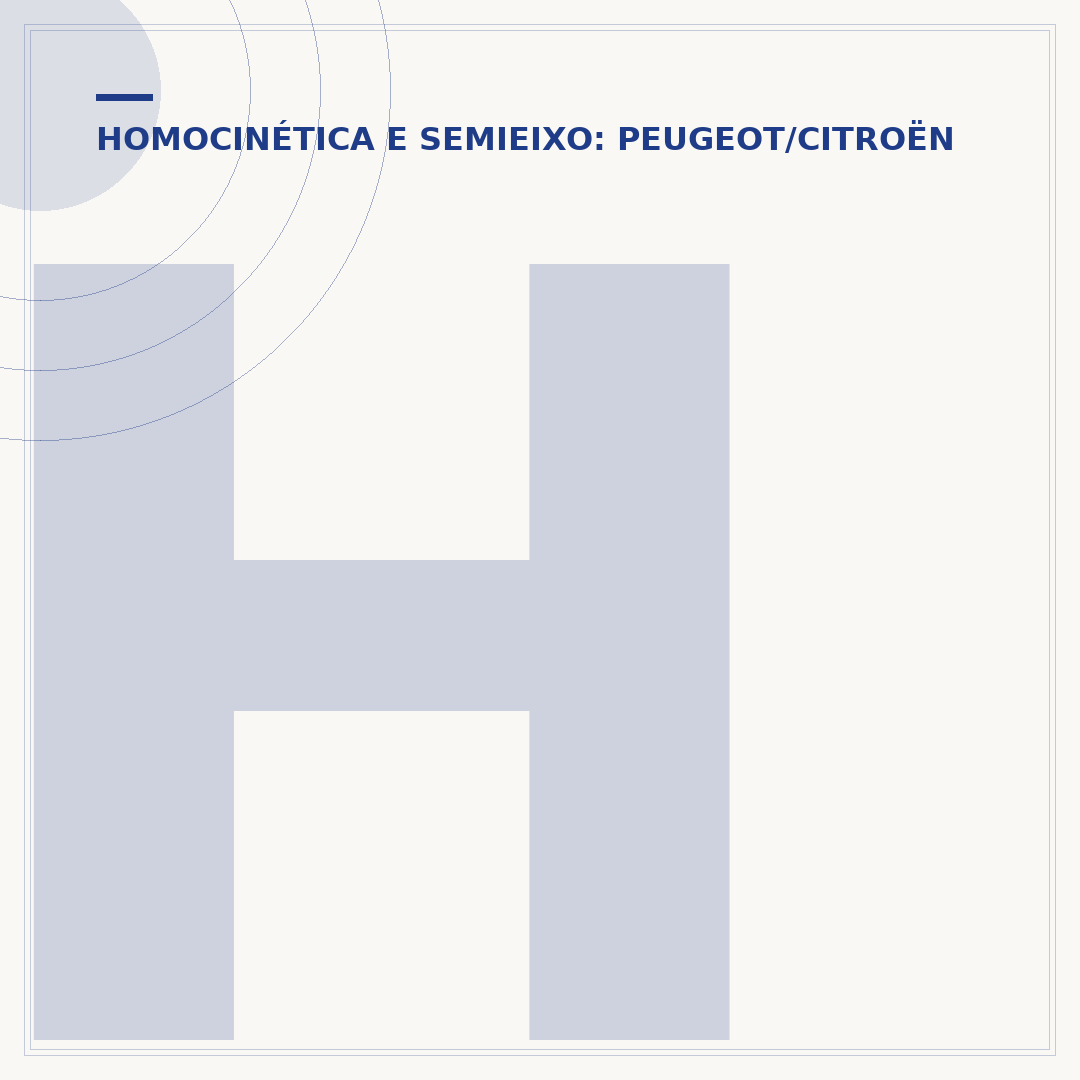 Homocinética Peugeot 208: sinais de ruptura e manutenção