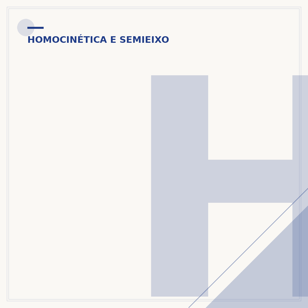 Homocinética recondicionada