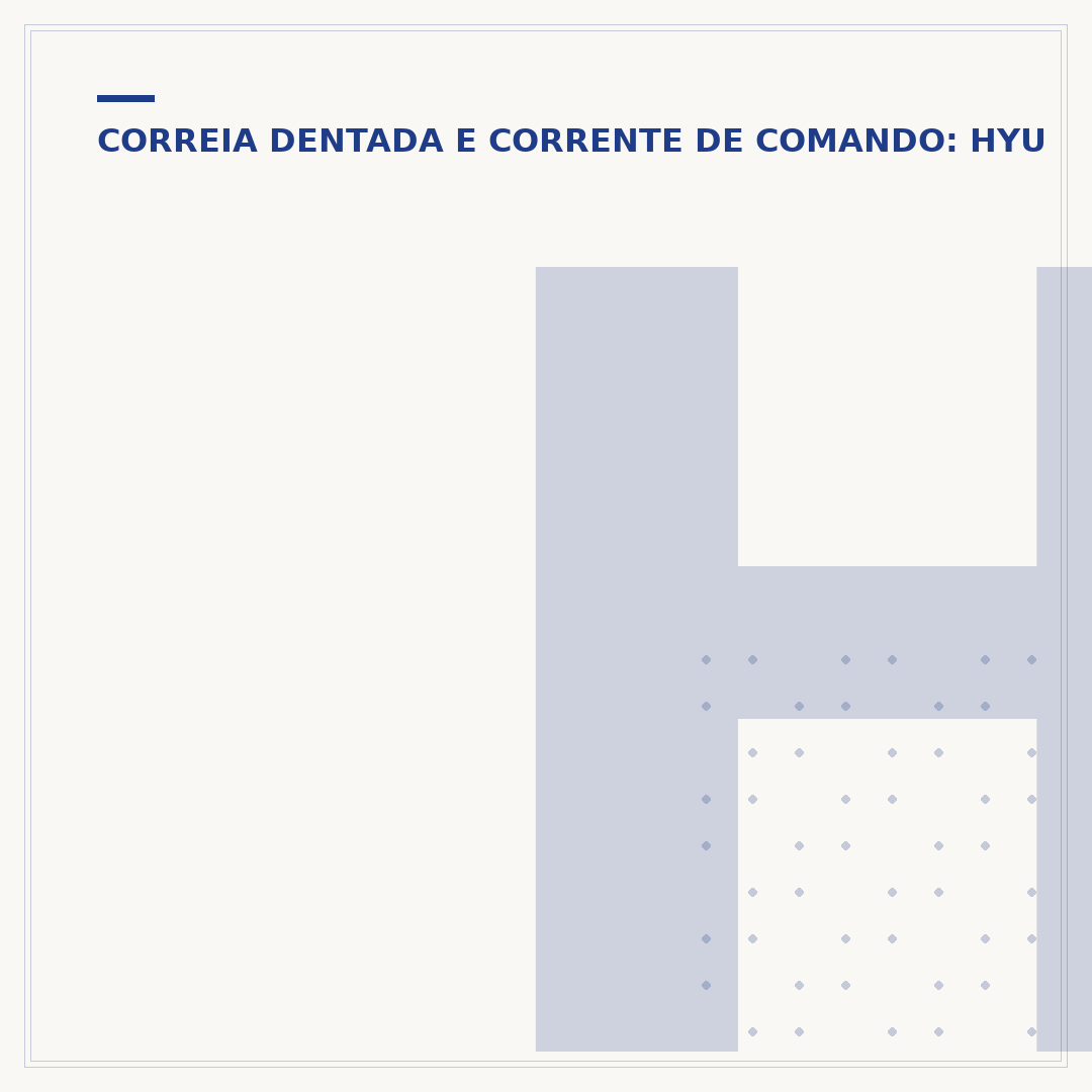 Hyundai i30: quando trocar a correia dentada