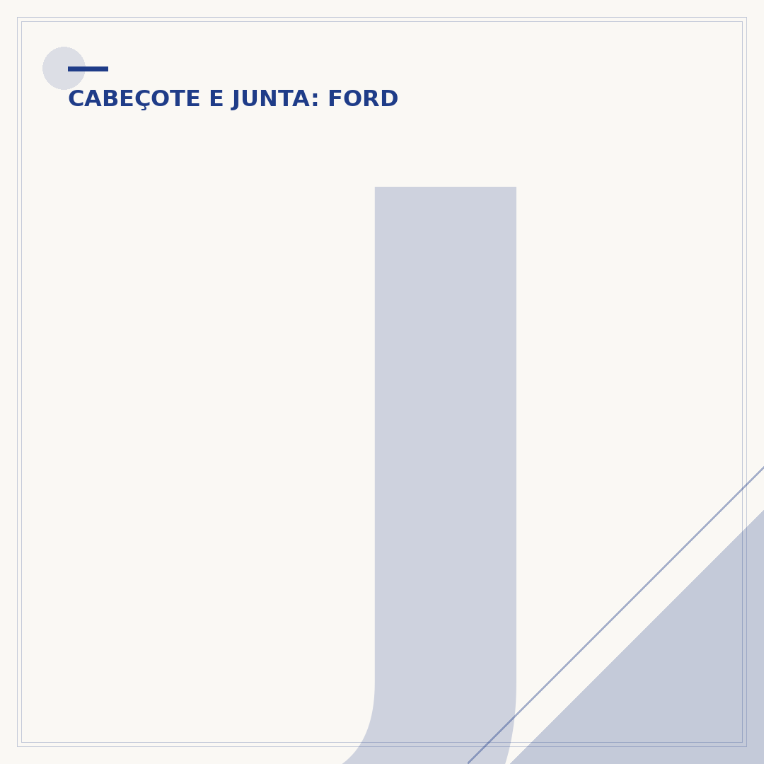 Junta de cabeçote original Ford Ka 3 cilindros