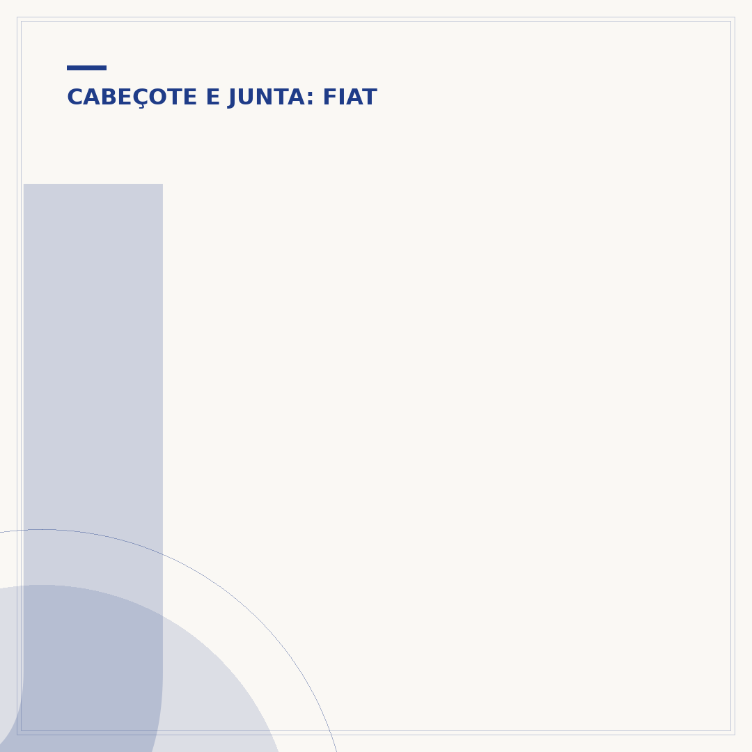 Junta do cabeçote Palio: o que é e quando trocar