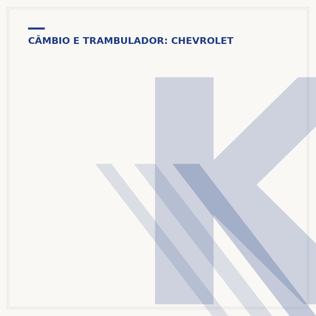Kit alavanca de câmbio do Corsa