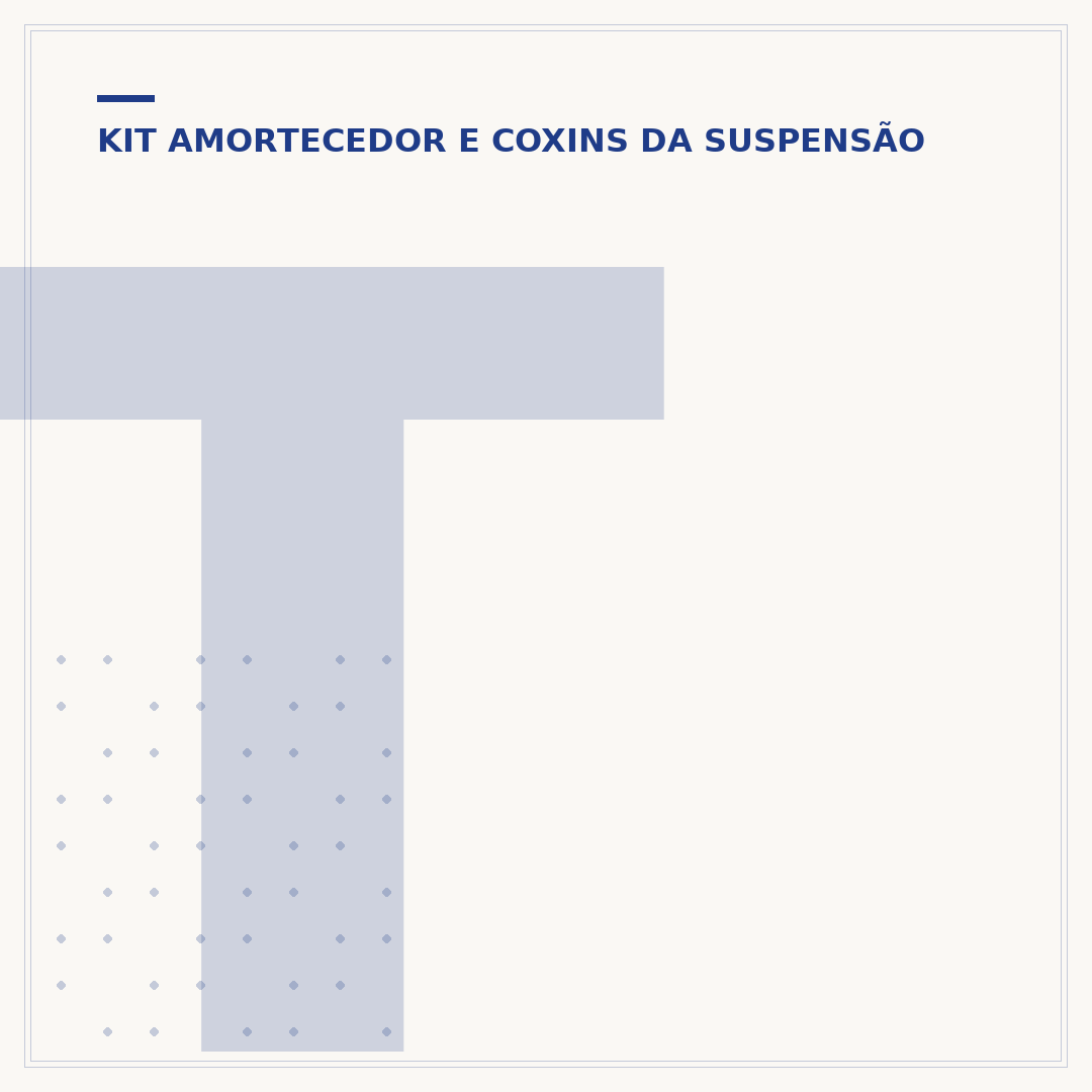 Top kit amortecedor dianteiro: o que o compõe