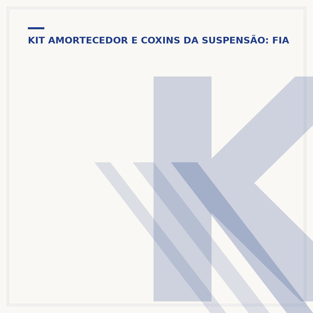 Kit amortecedor do Palio