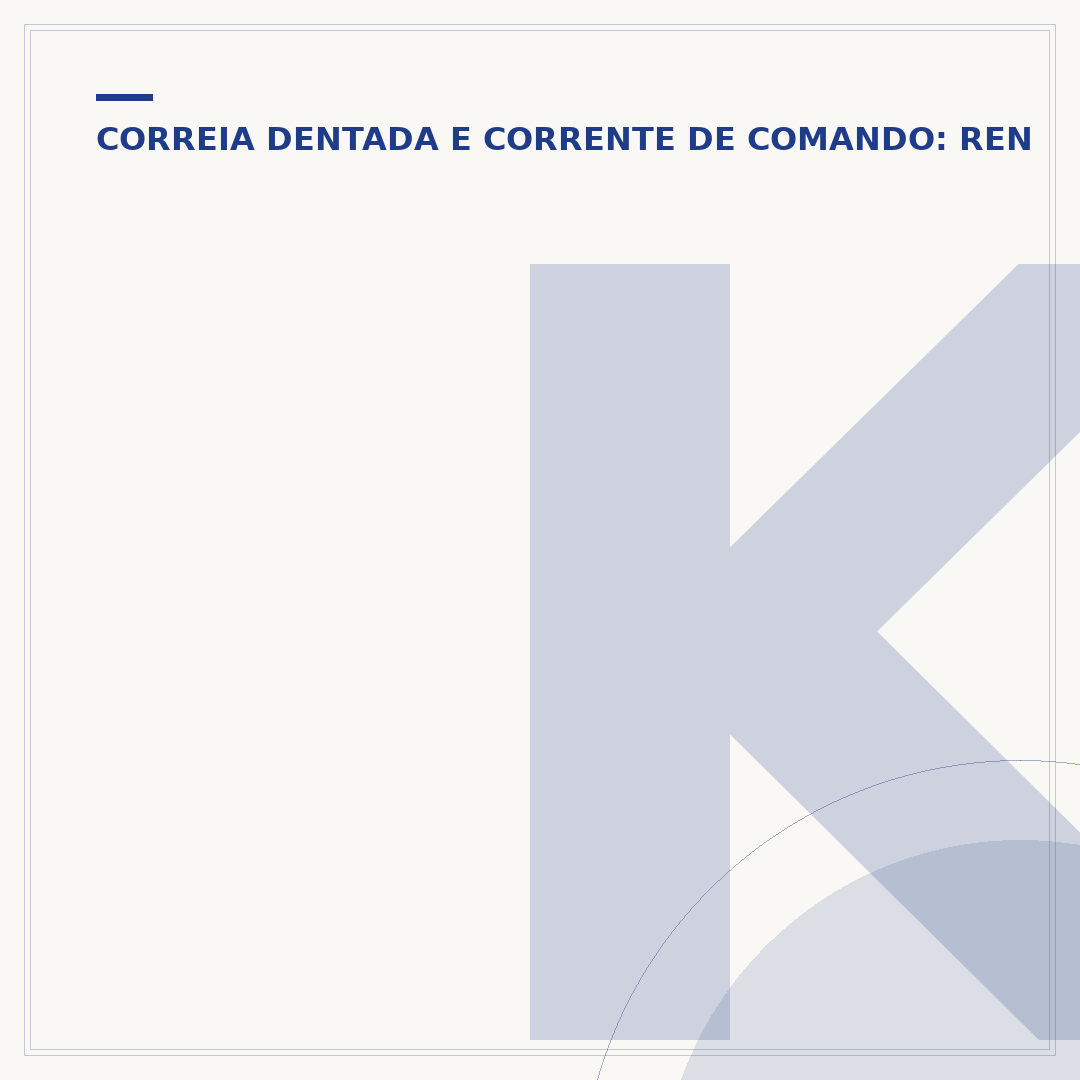 Kit correia dentada original para Duster 1.6