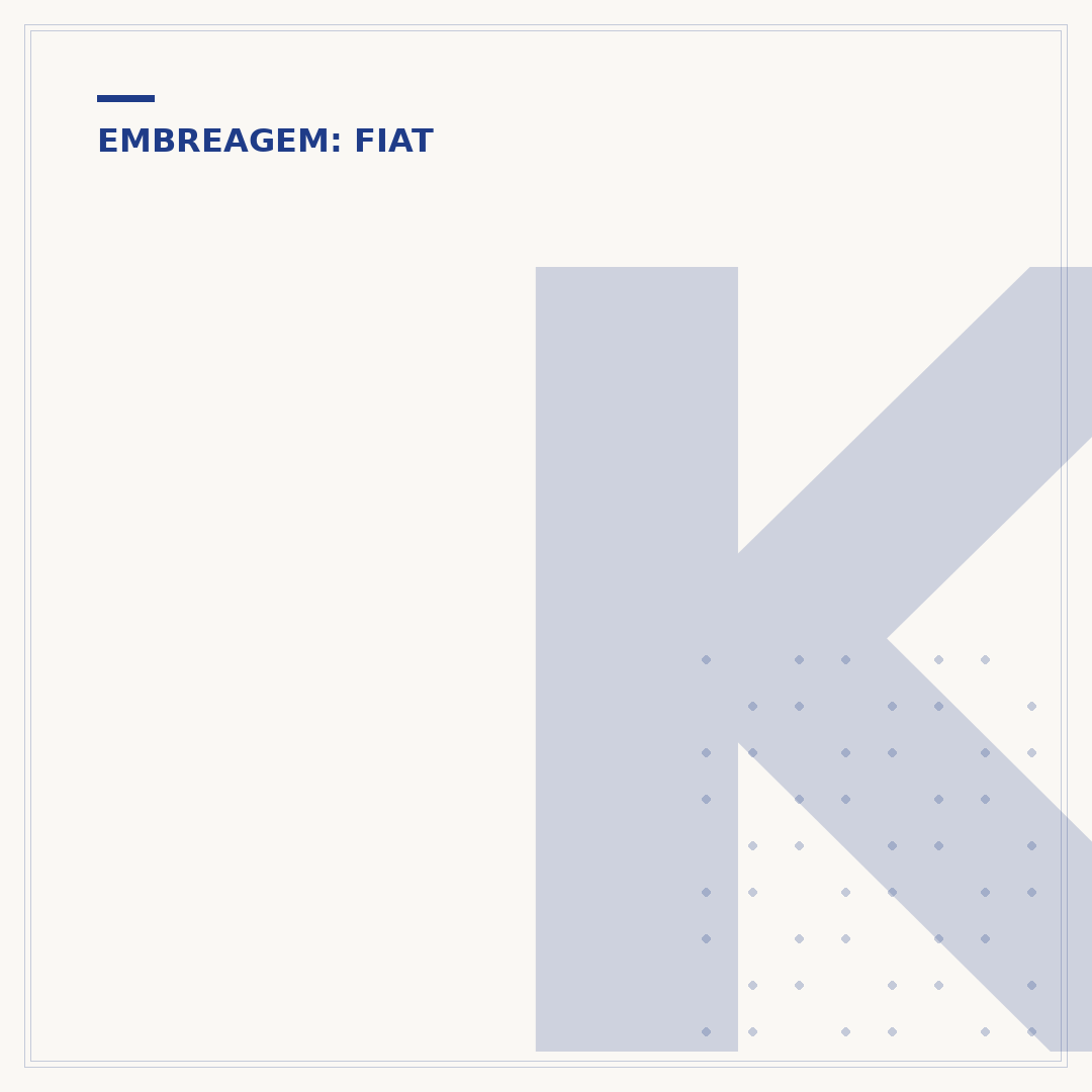 Kit de embreagem Fiorino 1.4