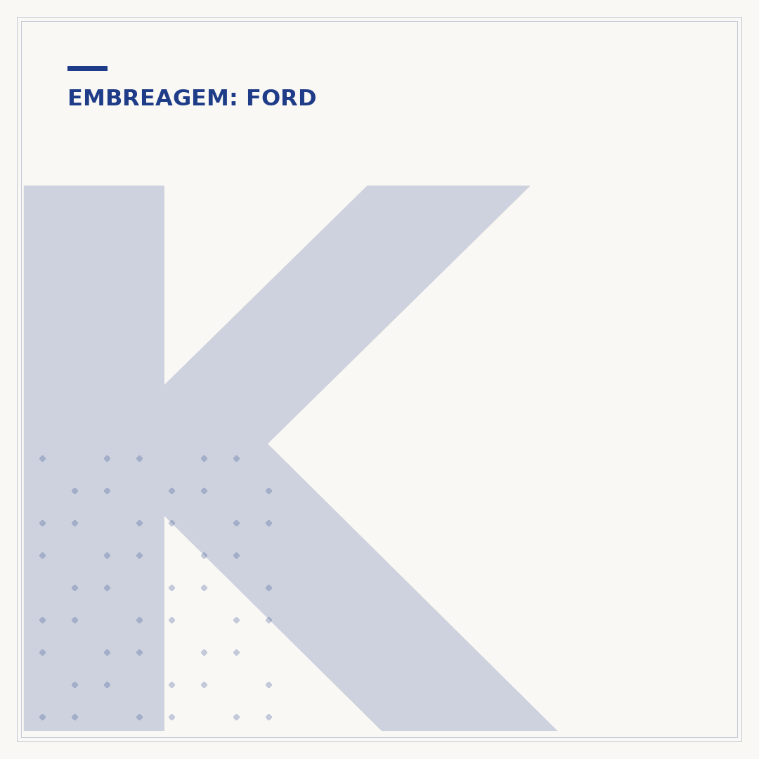 Kit embreagem Ford Ka 1.0 3 cilindros 2015: troca e cuidados
