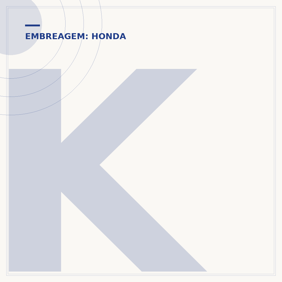 Kit embreagem Honda City 2010