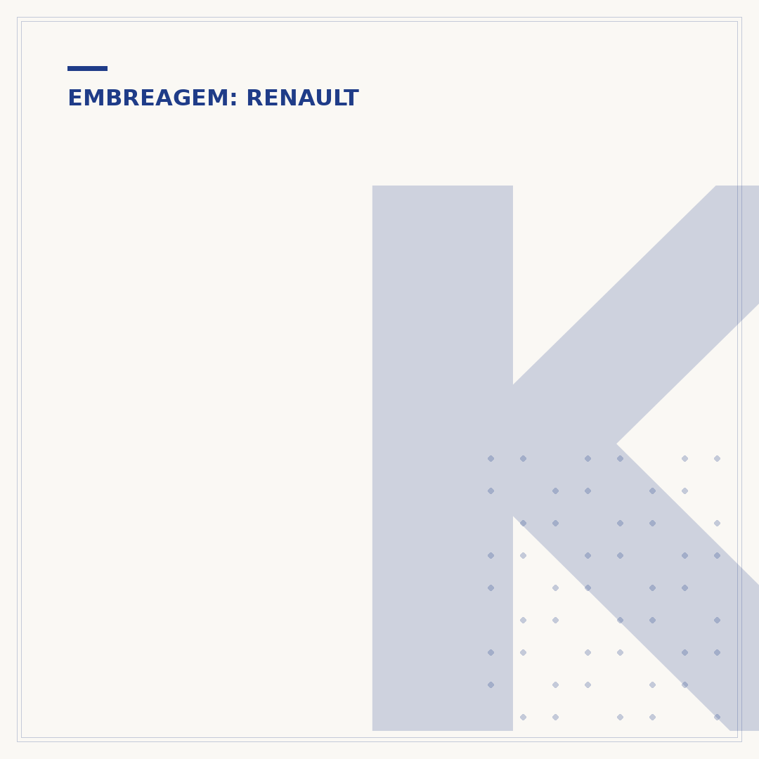 Kit de embreagem Scenic 1.6 16V
