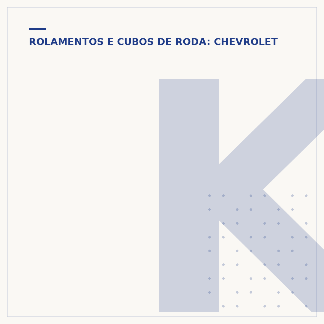 Kit de rolamento traseiro S10
