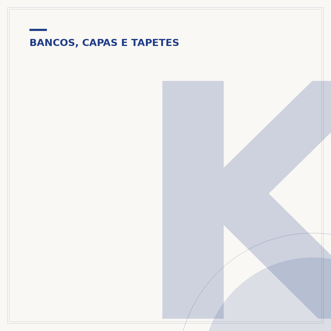 Kit tapete automotivo: materiais comuns