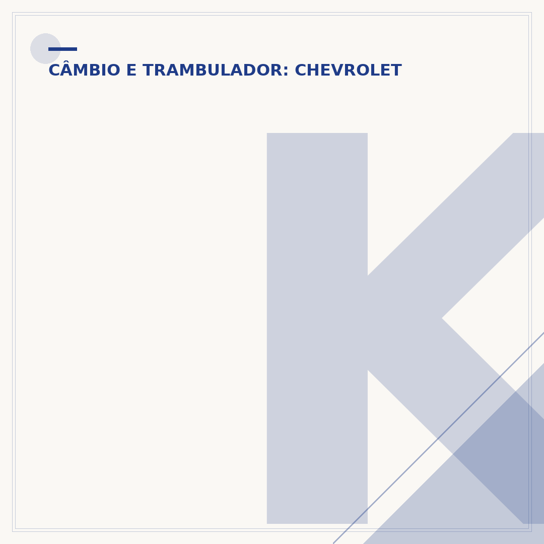 Kit trambulador Corsa Classic original: função e importância