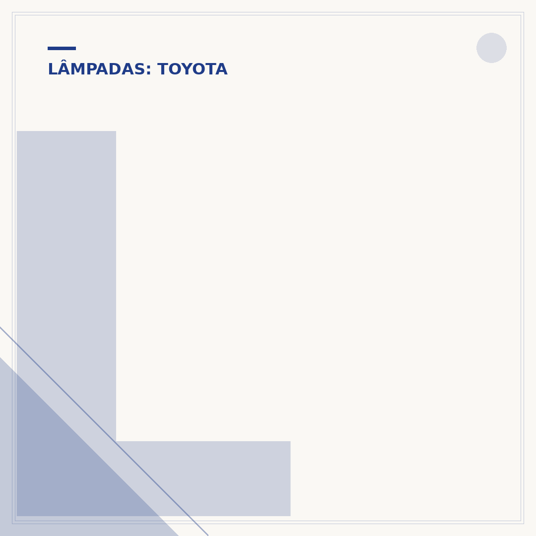 Lâmpada farol Yaris 2019: o que saber para trocar